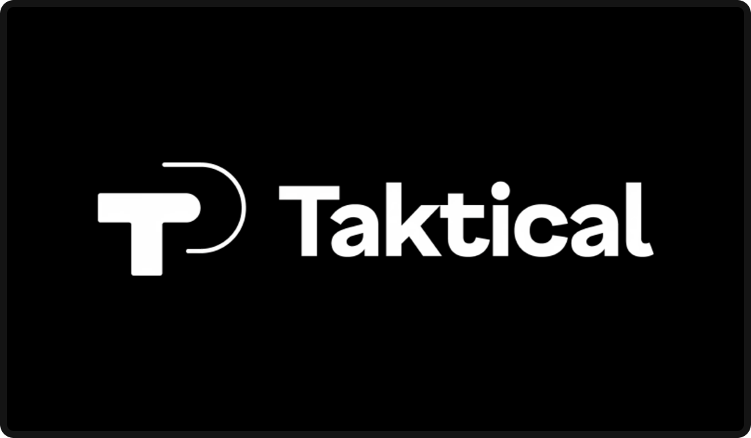 Taktical logo, one of the top social media agencies in 2026.