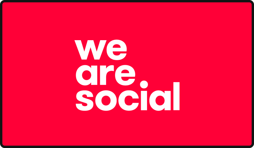 We Are Social logo, one of the top social media agencies in 2026.