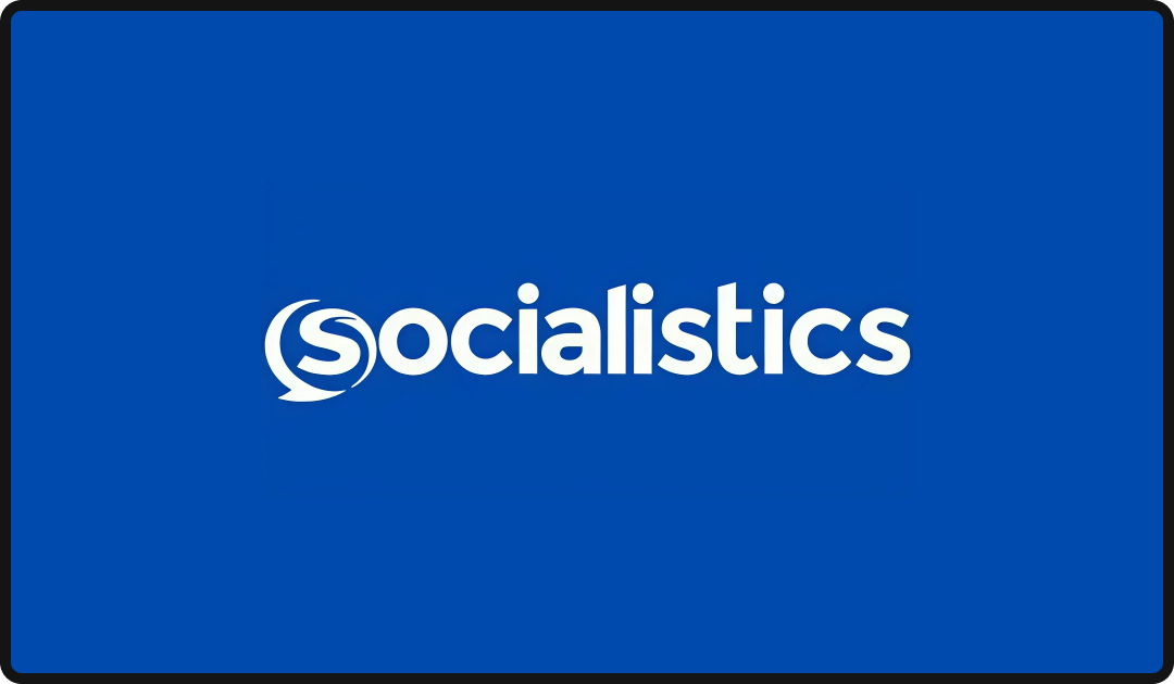 Socialistics logo, one of the top social media agencies in 2026.