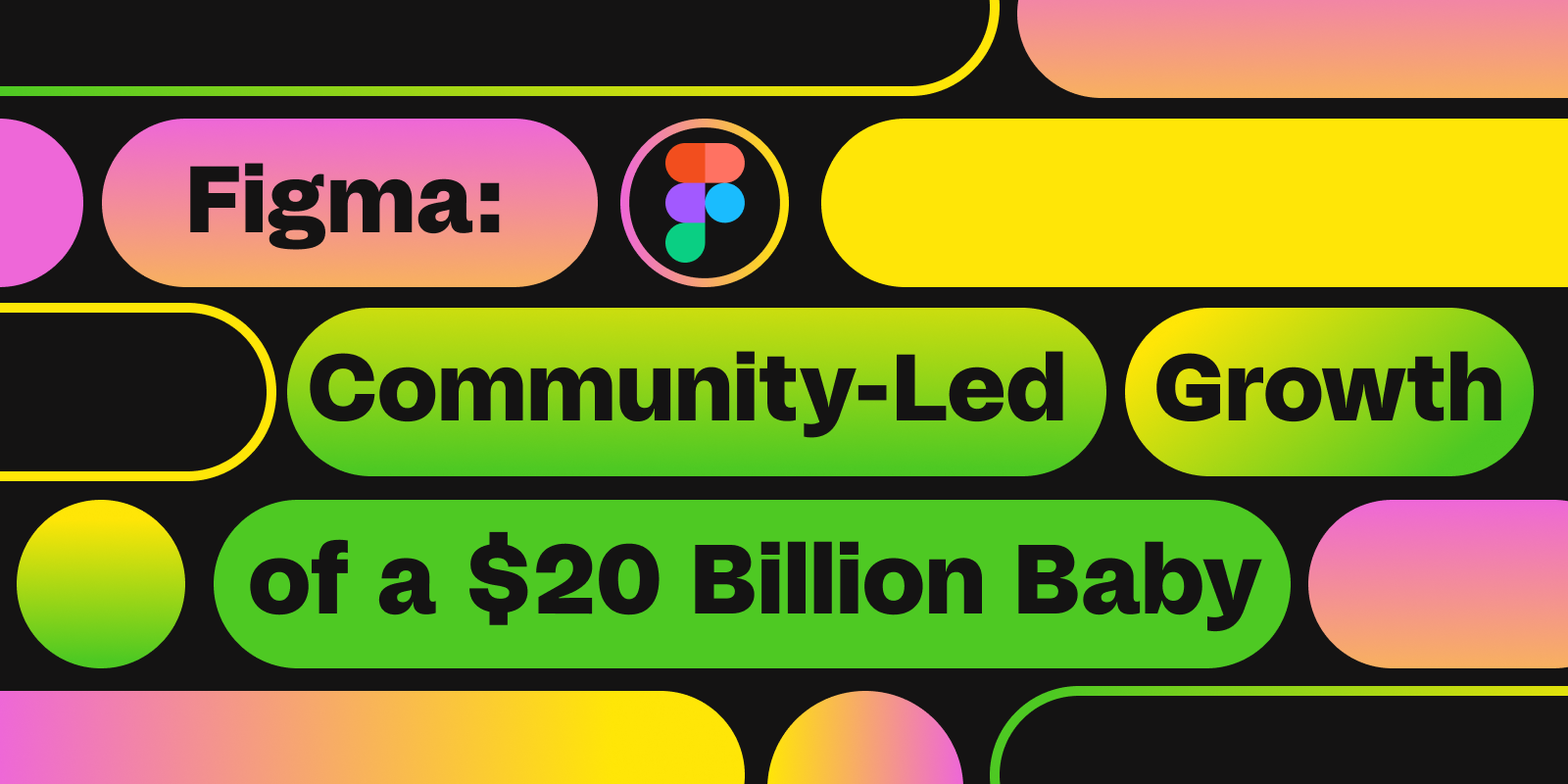 Cover image for "Figma: Community-Led Growth of a $20 Billion Baby"