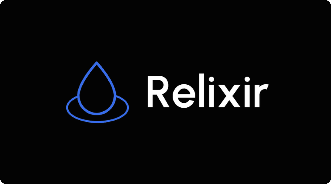 Logo for Relixir AI, a leading AEO tool.